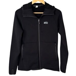REI Co-op "Gorpcore" Polartec Fleece Full-Zip Jacket Black Medium
